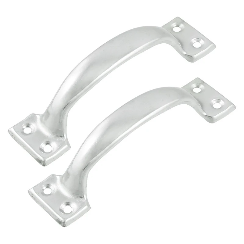 

2 Pcs Wardrobe Gates Windows Metal Handles Pull 10.2 Cm Length