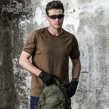 Походная футболка Тактический Военный Открытый быстросохнущие футболки с круглым вырезом Летний дышащий короткий рукав свитер для пешего туризма