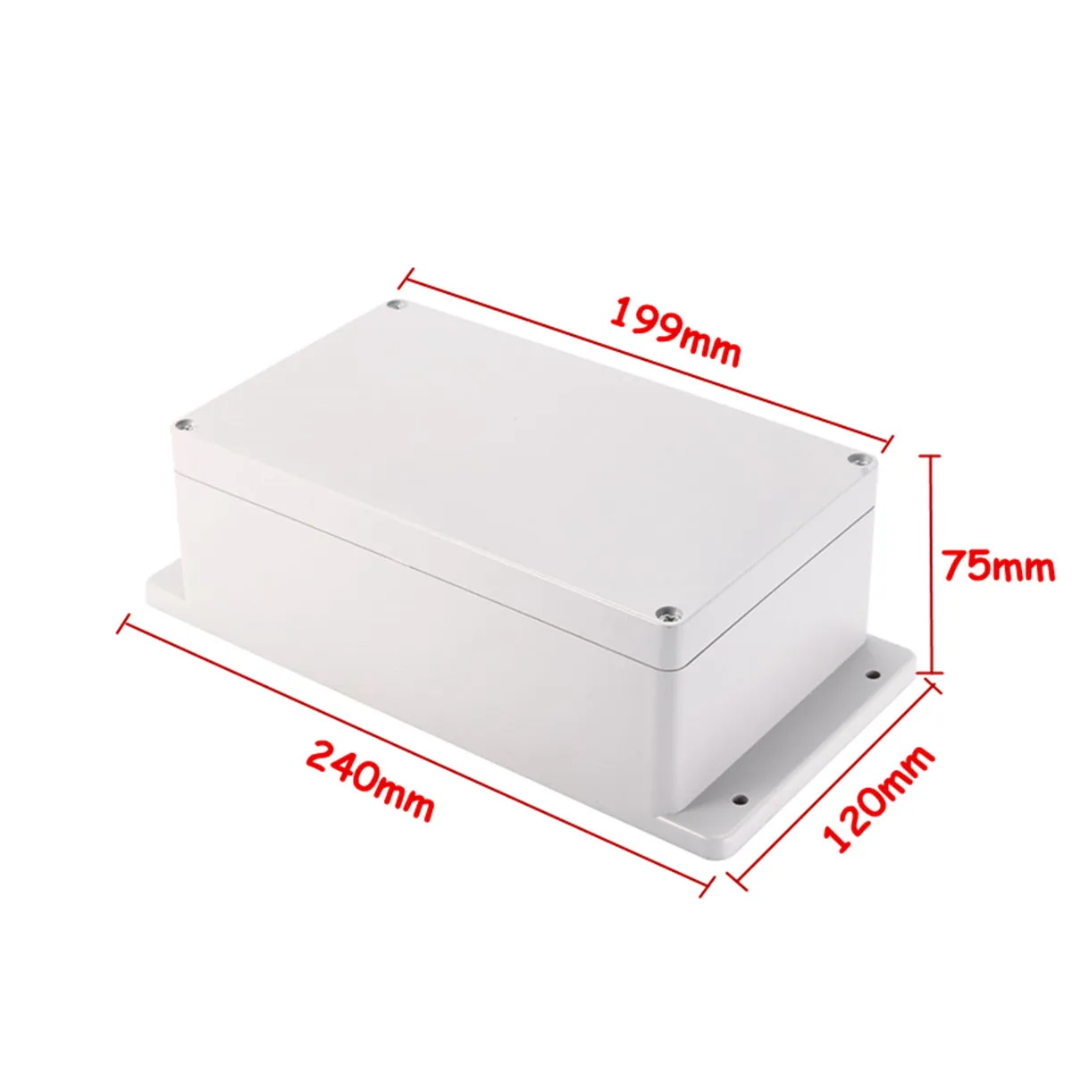 240x120x75 мм водонепроницаемый корпус из АБС-пластика чехол для электронного инструмента