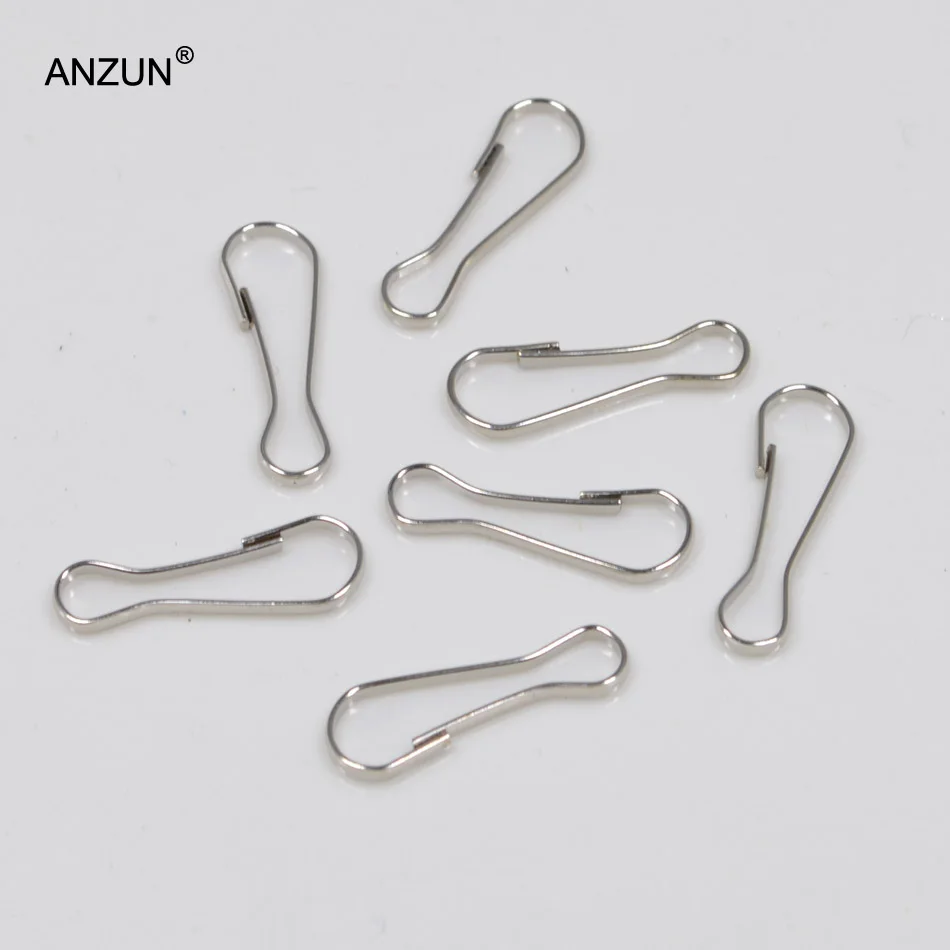 

100pcs High Quality Stainless steel Hanging Curtain Hooks Rings Hanger For Car Caravan Home Curtains