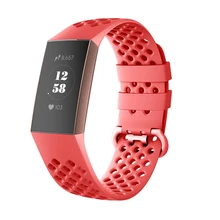 Для спорта на открытом воздухе, модный сменный ремешок на запястье, браслет для Fitbit Charge 3, браслет для фитнеса, спорта, поддержка запястья, цветной