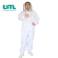 Костюм пчеловода, хлопковый костюм для пчеловодства, одежда для пчеловодства, вуаль, капюшон, перчатки, шляпа, одежда, куртка, защитный костюм пчеловодства, костюм пчеловода