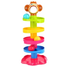 Детские игрушки, башня, головоломка, катающийся мяч, колокольчик, игрушки для детей, развивающие образовательные и обучающие игрушки