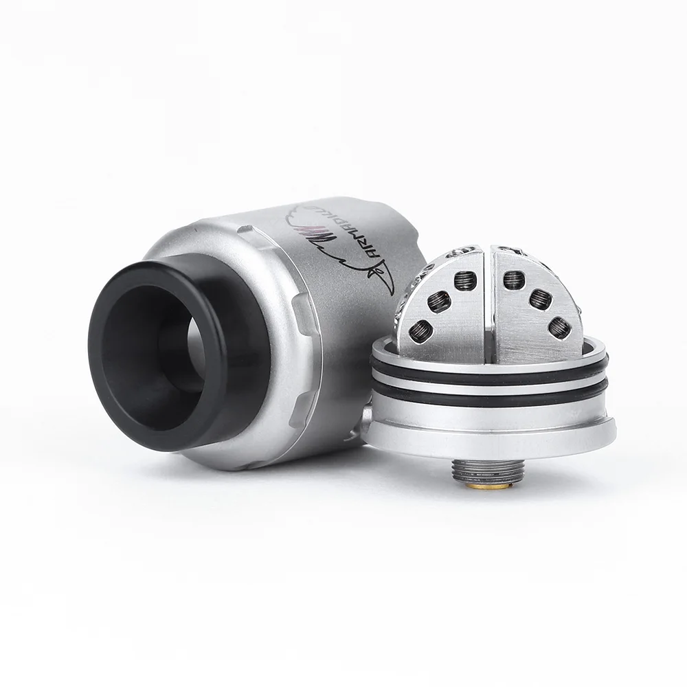 Оригинальный атомайзер Oumier Armadillo 24 мм RDA с двойной катушкой Vape испаритель 510 нитей