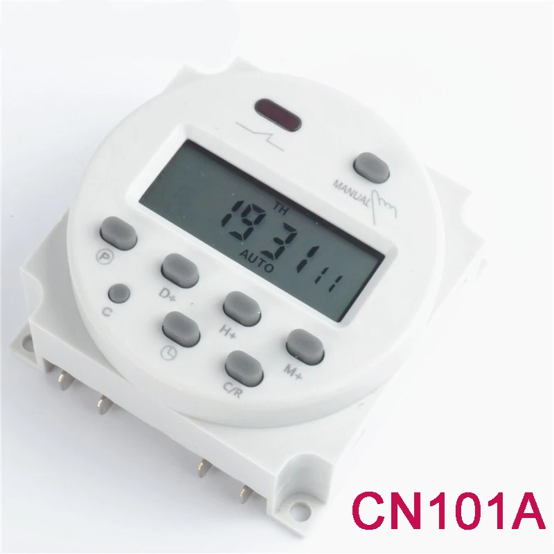 

12V/24V/110V/220V AC/DC LCD Power Digital 7 Days Programmable Timer Time Switch And CN101A Accessories