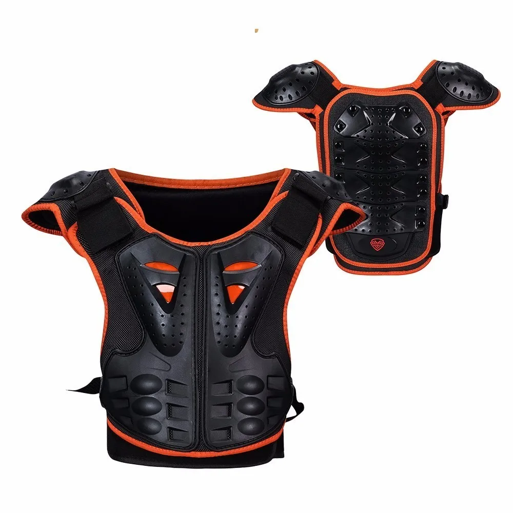 Хит, мотоциклетная гоночная куртка для мотокросса, защита от бездорожья, одежда для защиты груди, протектор для позвоночника, снаряжение для детей
