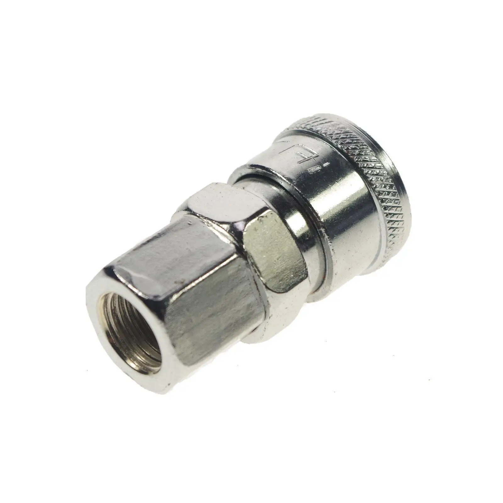 

1/4" Female BSPT Zinc Alloy Pneumatic Air Quick Coupler Socket Connector SF-20