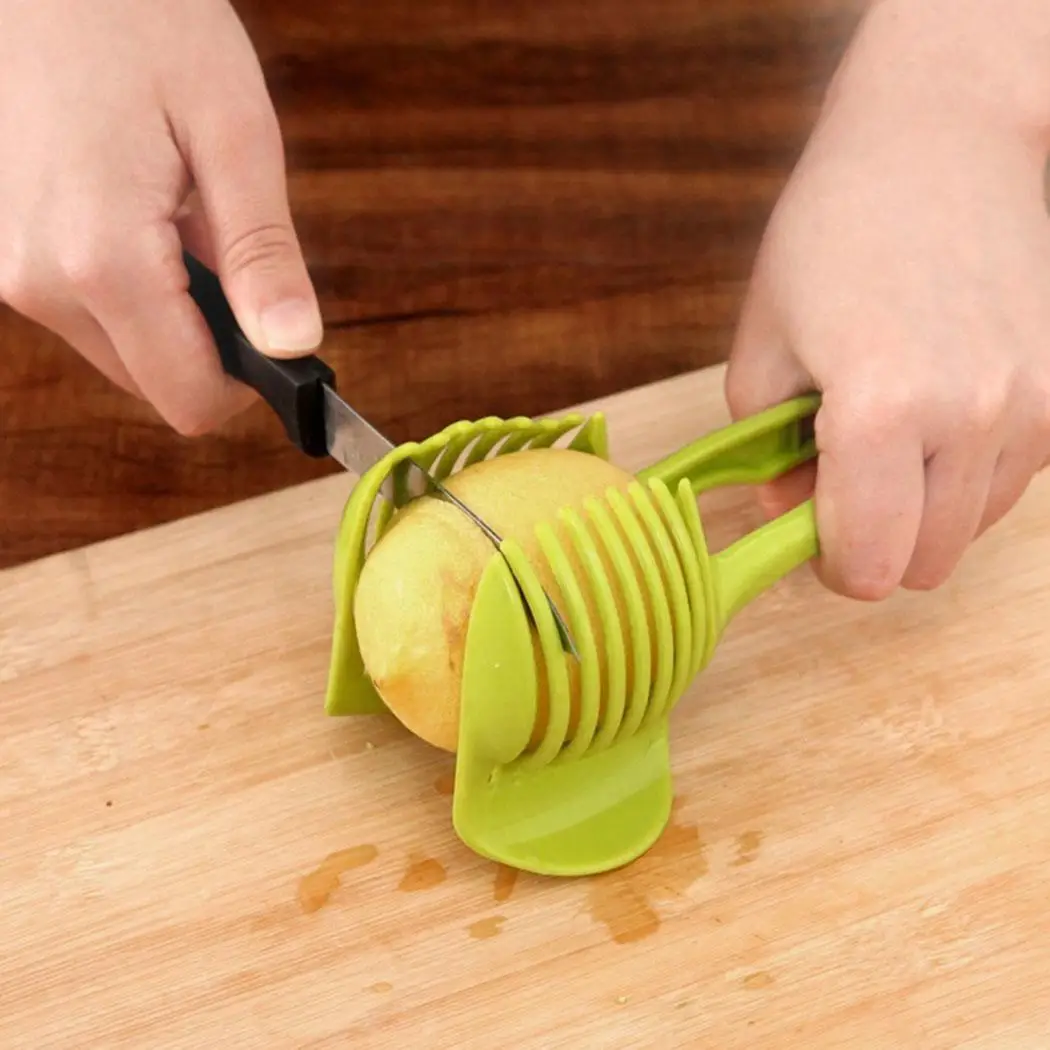 

Green Handle New Tools with Kitchen Fruits Daily Cooking Slicer Useful Vegetable Fruit Cutter