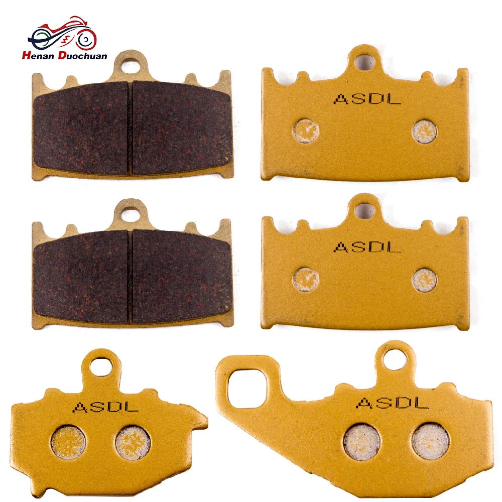 

Motorcycle Front and Rear Brake Pads Set for Kawasaki ZR400 Zephyr ZZR400 ZZR600 ZX-6R ZX400 ZX600 ZR ZX 400 600 ZZR 400 600