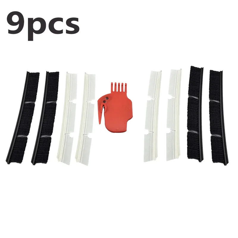 

9xReplace For Neato Botvac Combo Blades&Bristle Brushes D3&D5&D85 945-0198 Pack