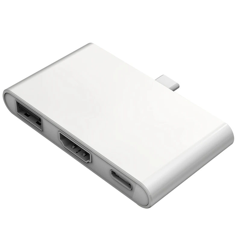 Адаптер AAAJ Meegopad V2 Usb C к разъему Hdmi Type с портом 4K 3 0 и быстрой зарядкой Pd для Macbook Pro