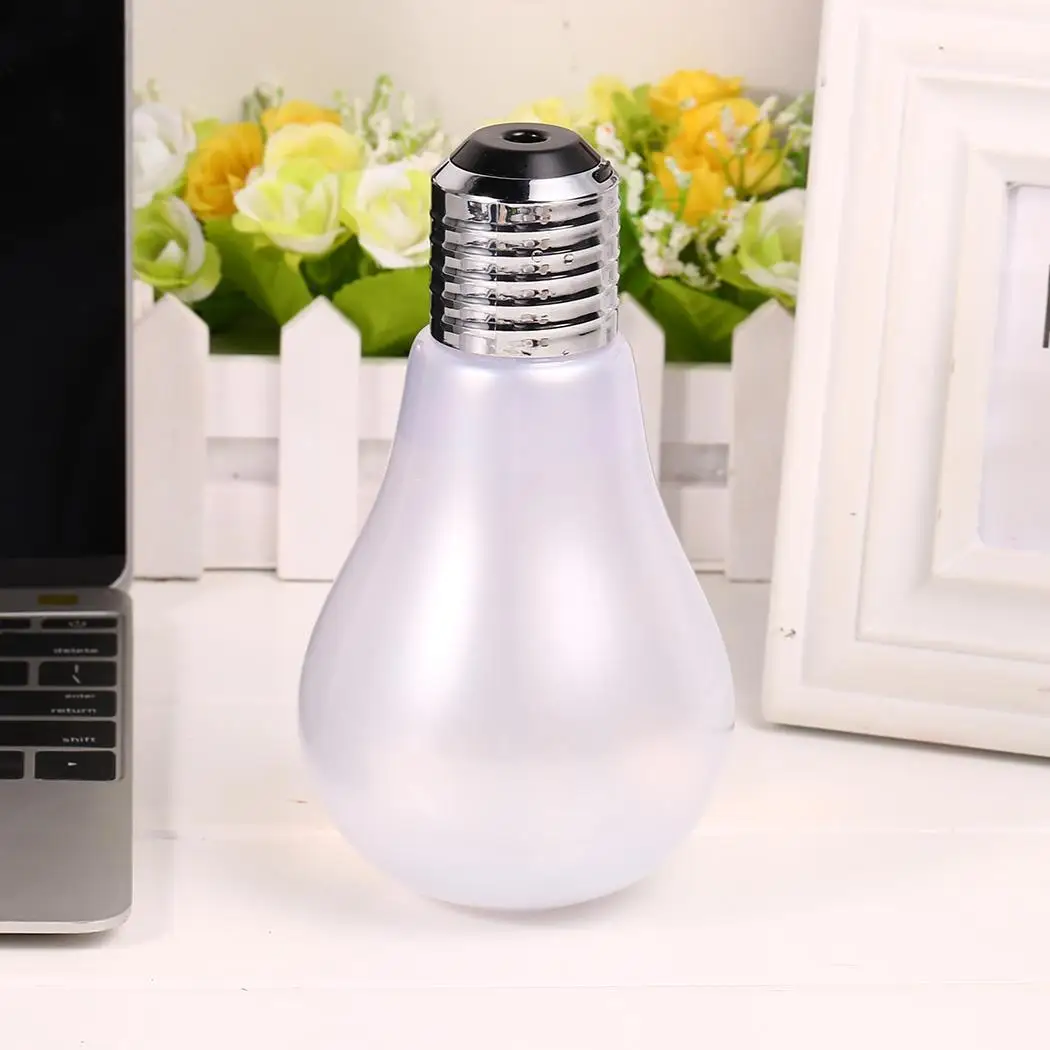 

400ml LED Lamp Air Ultrasonic Humidifier for Home Essential Oil Diffuser Atomizer Air Freshener Mist Maker with LED Night Light.