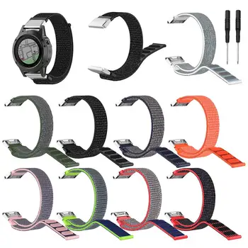 

Wrist Band For Garmin Quatix 3 Fenix 5X Fenix3 HR Garmin Tactix Bravo Smart Watch Nylon Sports Band Strap Wholesale Purchasing