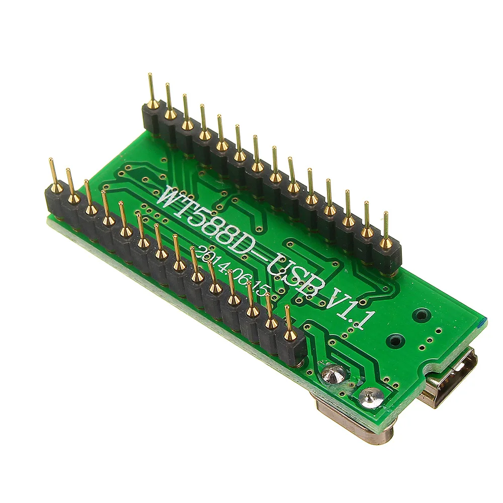 LEORY 1 шт. WT588D U 32M голосовой модуль DC2.8V 5.5V мини USB интерфейс звуковой
