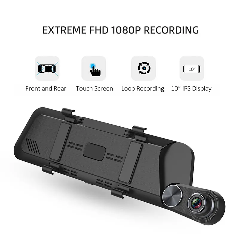 ANSTAR F960 потоковое Зеркало Dvr регистратор камеры 10 IPS сенсорный экран Full HD 1080P