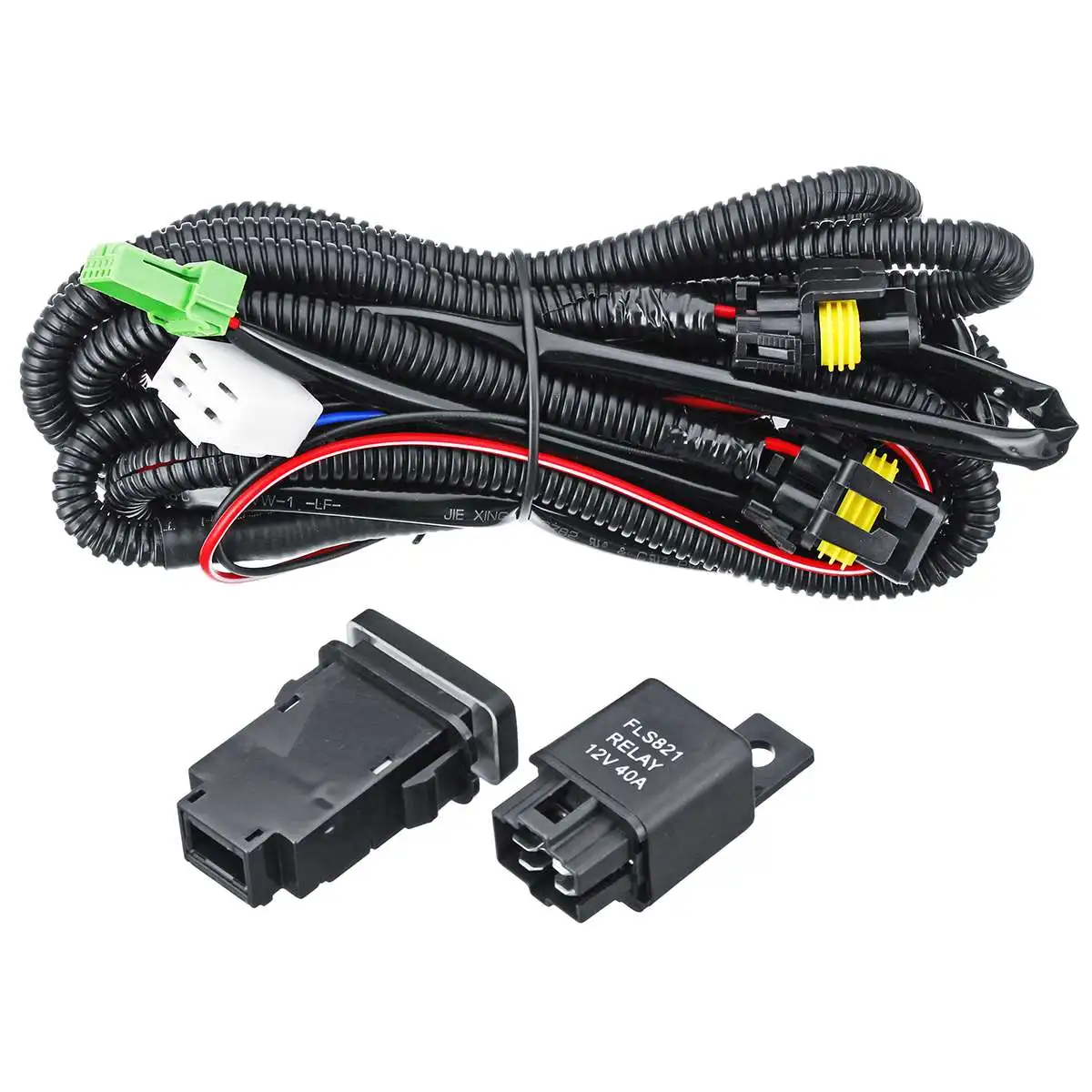 Для Toyota Hilux Vigo 2008 2009 2010 2011 Замена автомобиля 12v передний бампер противотуманная