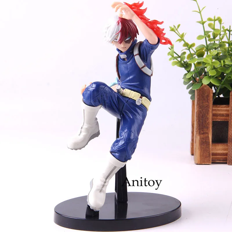 Нет аниме My Hero Academy Figure Action Todoroki Shoto ПВХ Коллекция Модель игрушки Удивительные герои Vol.2 подарок на день рождения