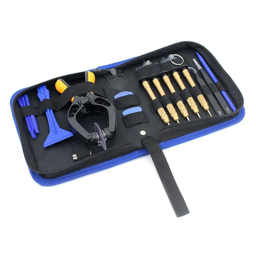 

JF-8149 19 in 1 Multi-functional Repair Tool Set with Bag Cell Phone Repair Tool Kits for Phone Repair Tools