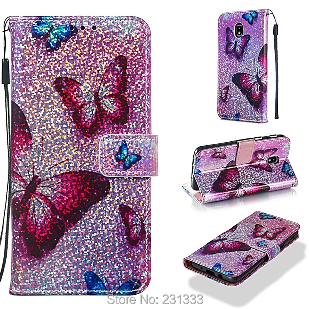 Блестящий кошелек с блестками кожаный чехол для Samsung Galaxy M10 A10 M20 M30 A20 A30 A40