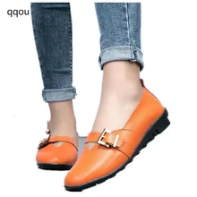 Женская обувь г. Новая весенне-осенняя Корейская женская обувь Повседневная Удобная обувь на плоской подошве однотонная Удобная