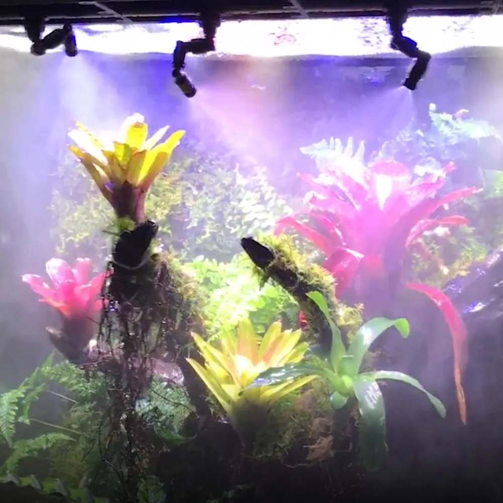 

1/4'' Tub 360 Adjustable Reptiles Fogger Mist Sprinkler Rainforest Tank Aquarium System Connect Fine spray effect