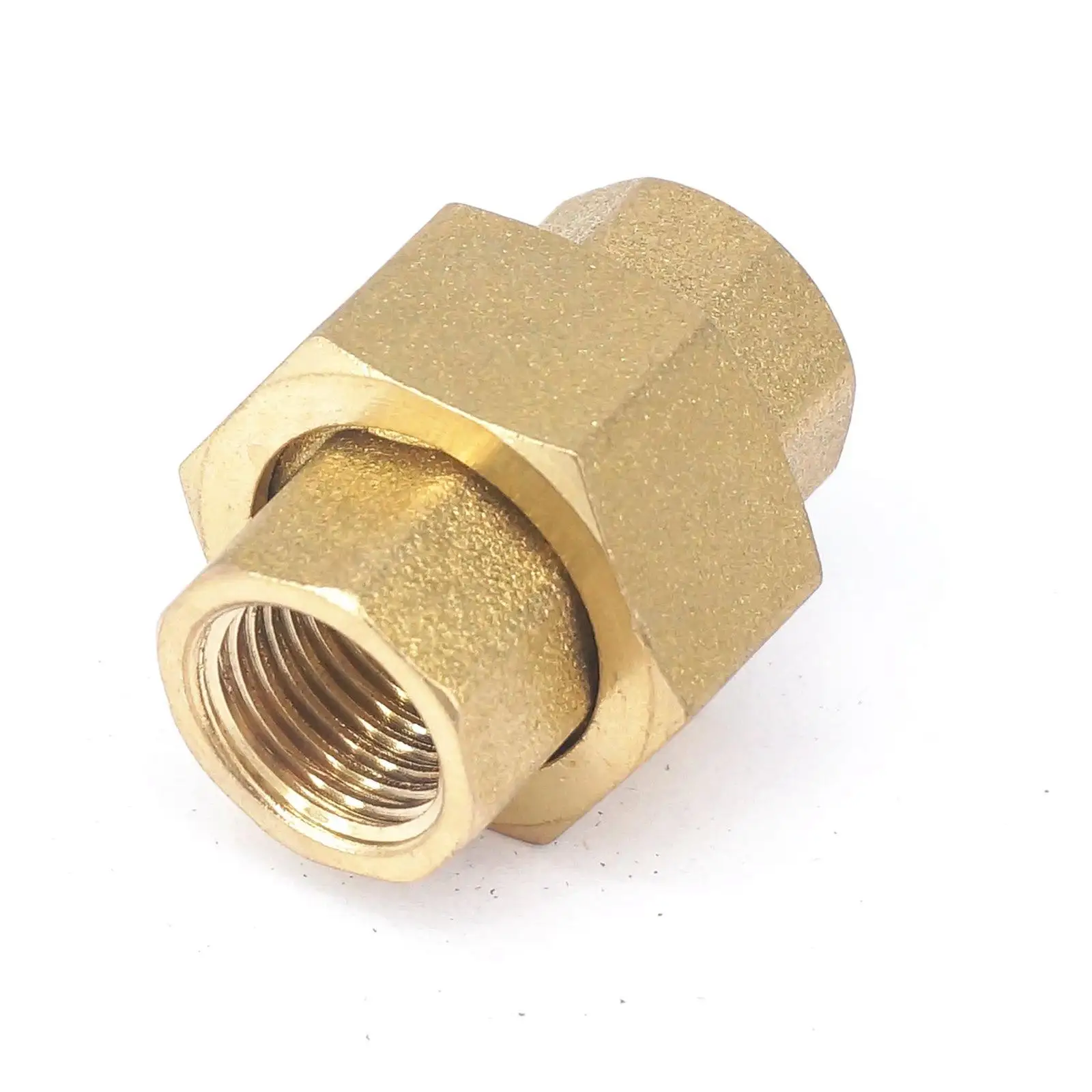 Buy Brass pipe union Connector Coupling 1/4" BSP