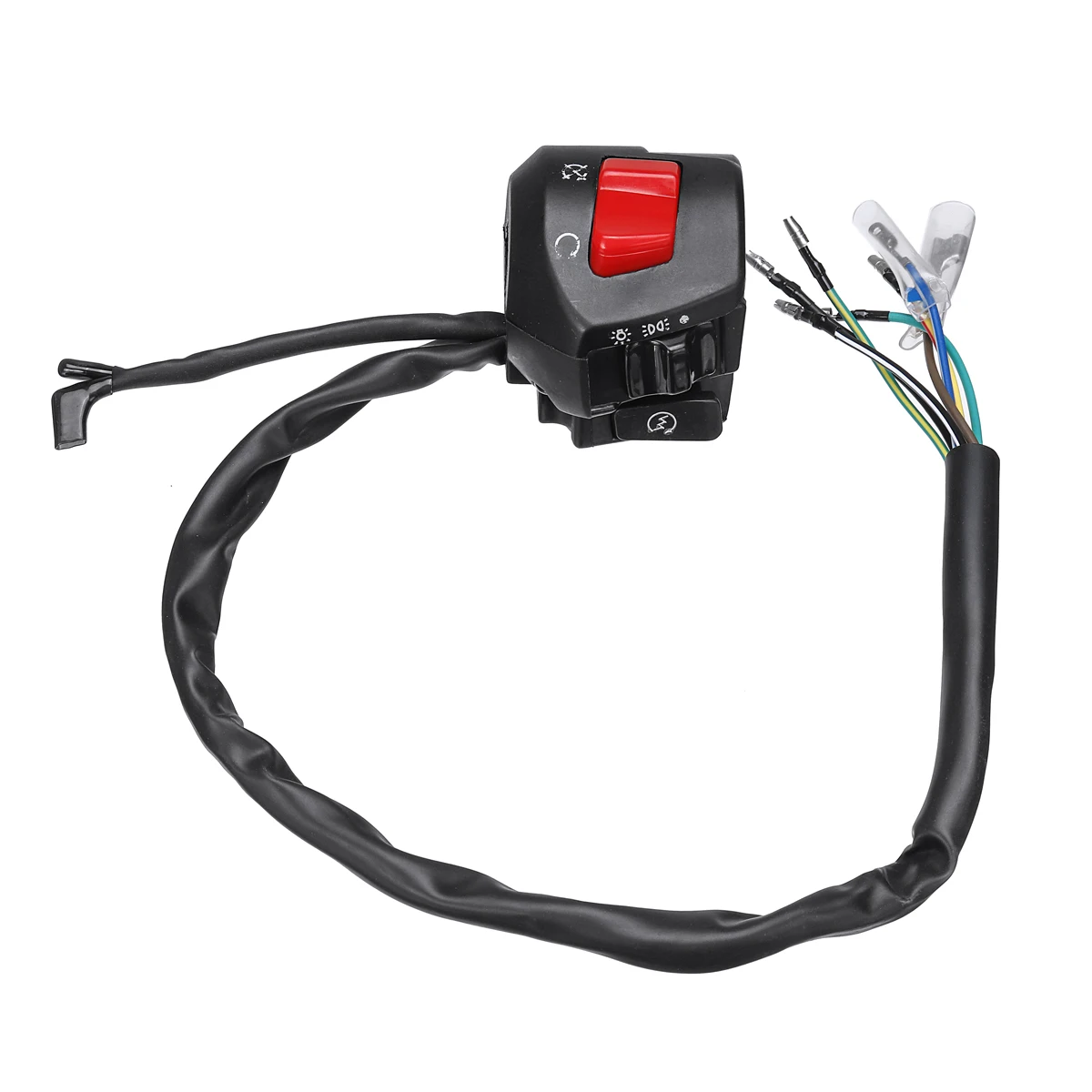 Универсальный 12V мотоцикл 7/8 &quotРуль управления Переключатели Рог сигнала