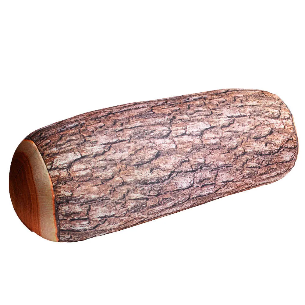 

Pillow Wood Log Tree Stump Design New Home And Garden Decor Textile Cushion
