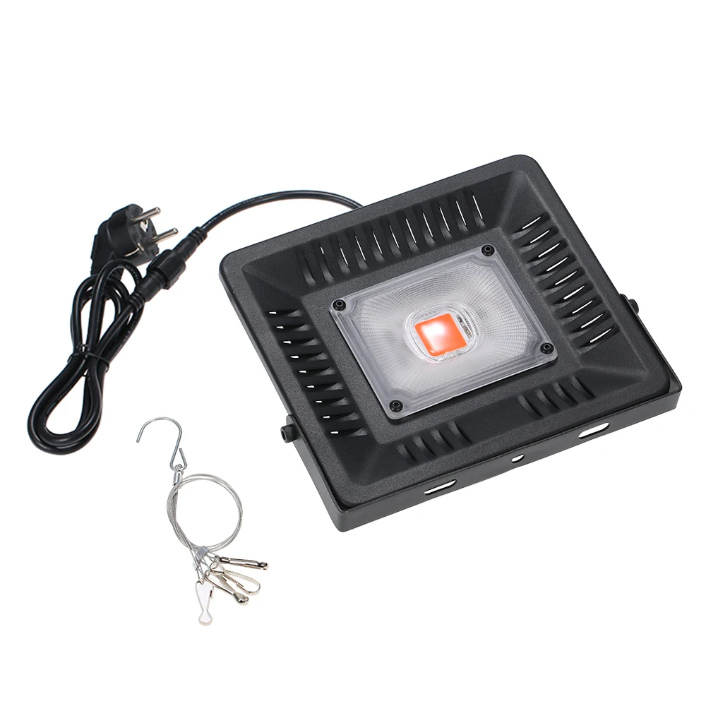 

IP65 Waterproof AC110V 220V 100W 200W COB Plant Growth Light Flora Growing Lamp for Indoor Outdoor Use Balcony Farm GreenHouse