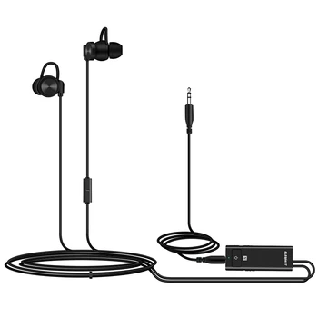 

ELEGIANT A8 Active Noise Cancelling NFC Aux-in Collar Clip CSR 4.1 Bluetooth Earphone With Microphone for Iphone for Xiaomi