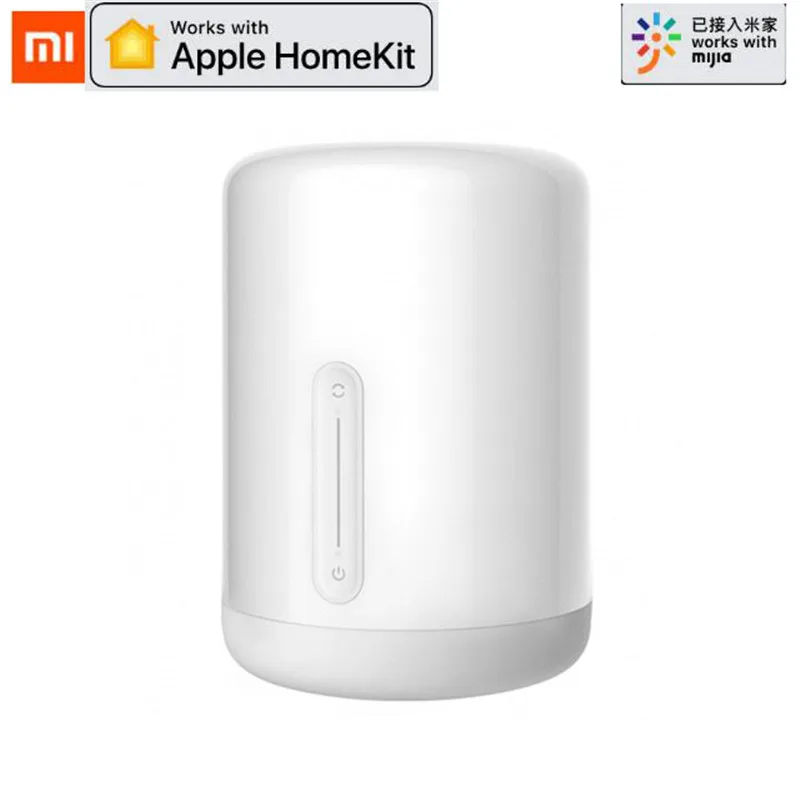 

New Version Xiaomi Mijia Bedside Lamp 2 Smart Light Voice Control Touch Switch Smart App Color Adjustment For Apple Homekit Siri
