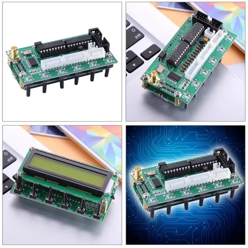 DC 8V 9V AD9850 6 полос 0 55MHz Частота LCD DDS генератор сигналов цифровой модуль генераторы