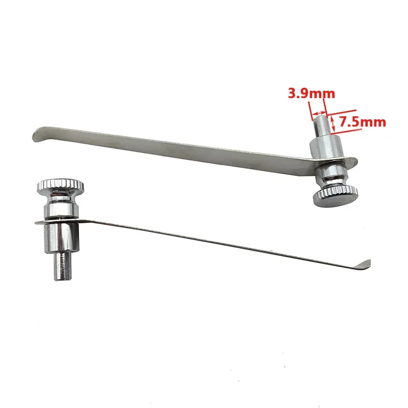 YEGREN 5.5 cm or 8.2 cm Stainless Steel Presser Holder one pair Working Stage Clips for Stereo Microscope Accessory Part