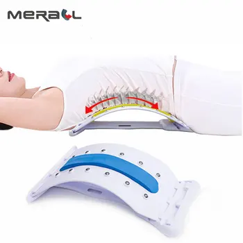 

Magnetic Back Massage Cervical Traction Easing Device Muscle Stretcher Posture Corrector Acupoint Massage Lumbar Support Tools