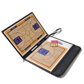 

Basketball Tactical Board Coaching Double-sided Professional Coaches Clipboard Dry Erase Tactical Board Teaching Board