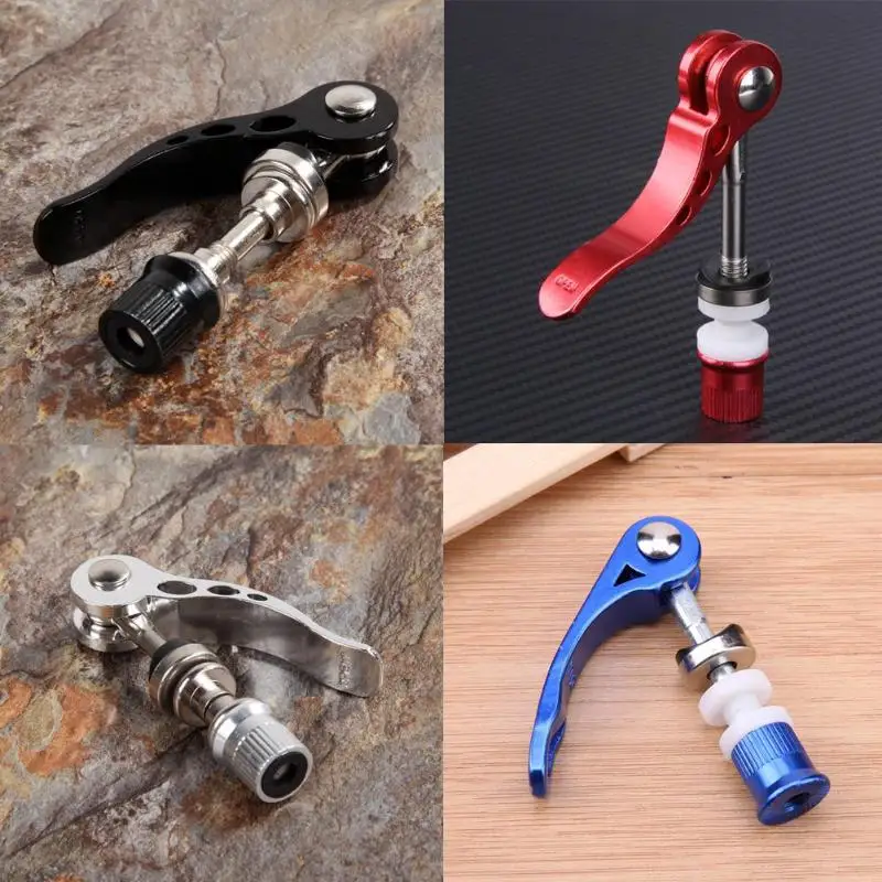 Cycling Bike Bicycle Alloy Quick Release Seatpost Seat Post Clamp Skewer Bolt