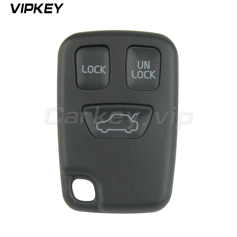 

Remotekey 3 Buttons Car Key Shell for Volvo 2000 S70 V70 C70 S40 V40 XC90 XC70 New Replacement Uncut Blade Car Key Remote Case