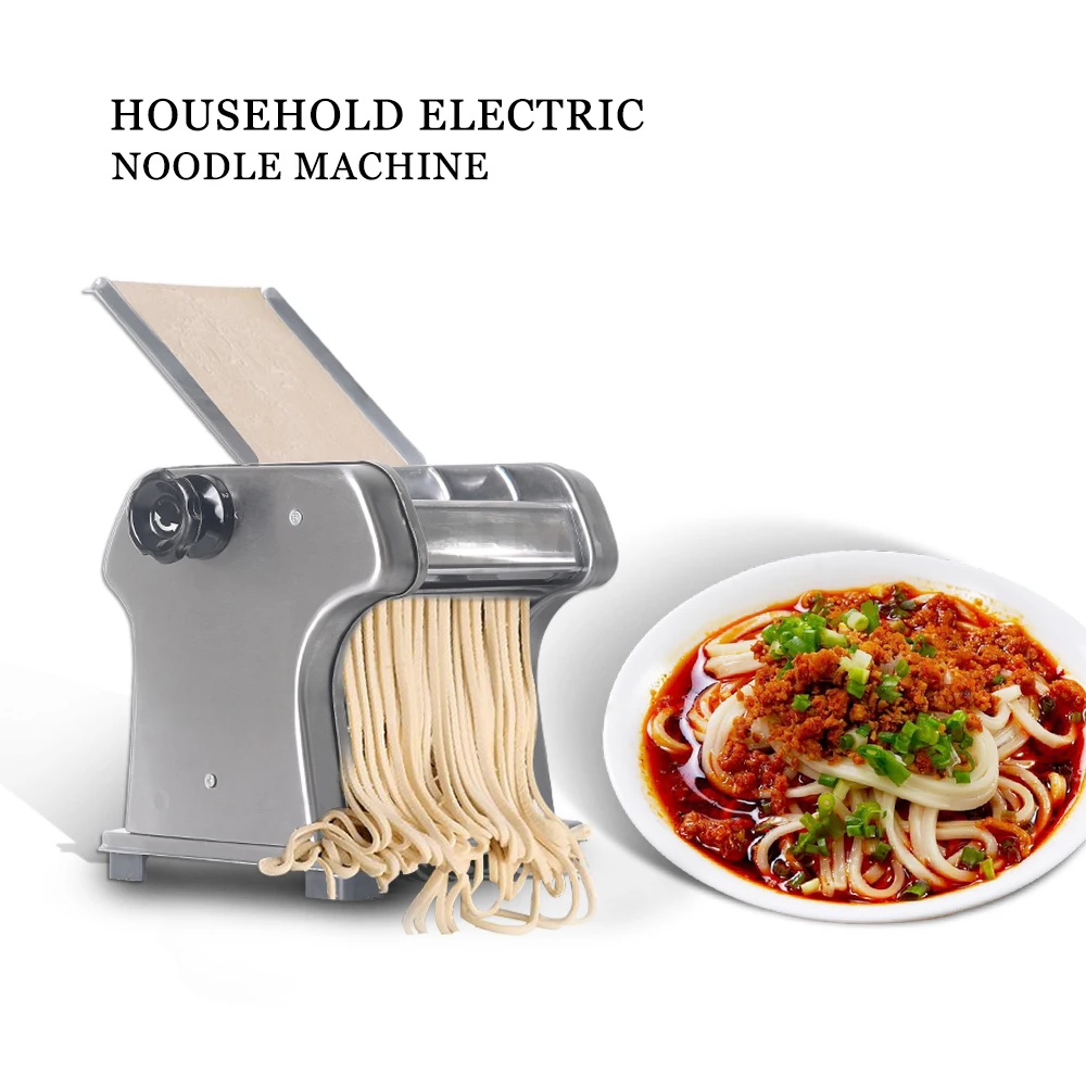 ITOP Electric Noodle Makers Pasta Dumpling Machine Food Processor Stainless Steel Noodle Maker Cutter Machine 220V Pasta Maker