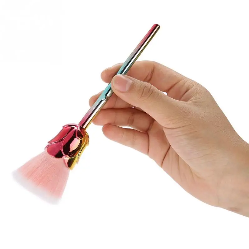 Косметическая Кисть для макияжа щетка для смахивания пыли с ногтей ...