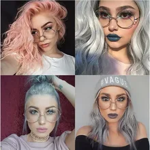 Круглый Очки Рамки S для Для женщин Брендовая Дизайнерская обувь Солнцезащитные очки для женщин Рамки прозрачные линзы Гарри Поттер Очки Gafas Ретро прозрачный Очки