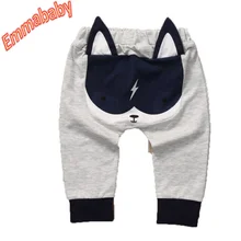 Длинные штаны для новорожденных мальчиков и девочек, штаны-шаровары, леггинсы, 0-24 месяца