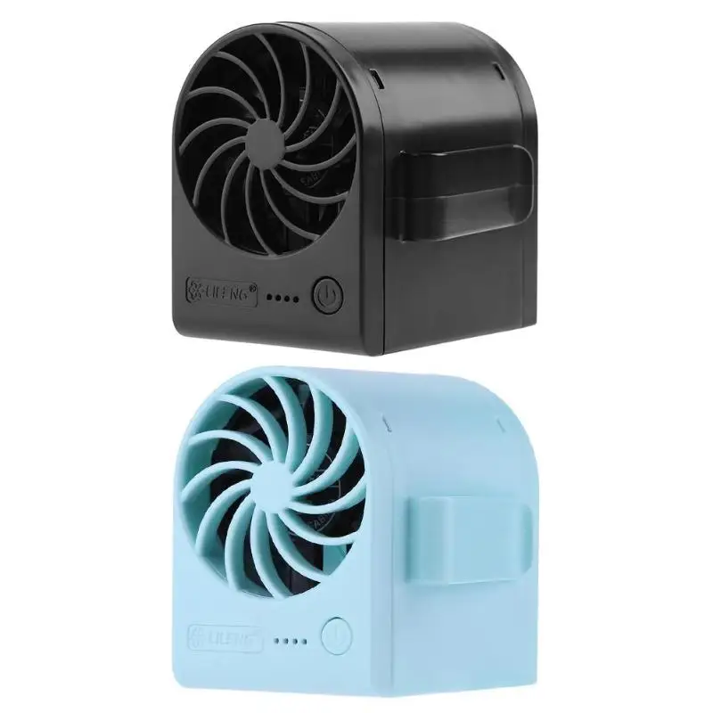 

Portable Mini Fan Ventilator USB Rechargable Clip Fan Brushless Motor Cooler Fan Hanging Waist Ventilation 3 Speeds Adjustable