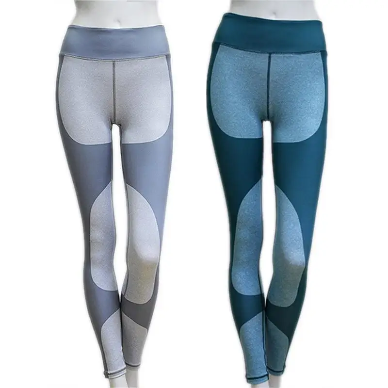 Женские эластичные леггинсы сексуальные ягодицы Slim Fit полиэстер прямые брюки для