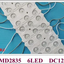 Алюминиевый PCB светодиодный светильник модуль впрыска Светодиодный модуль DC12V 87 мм* 42 мм* 8 мм SMD 2835 6 светодиодный 3 Вт 270lm супер качество 3 года гарантии