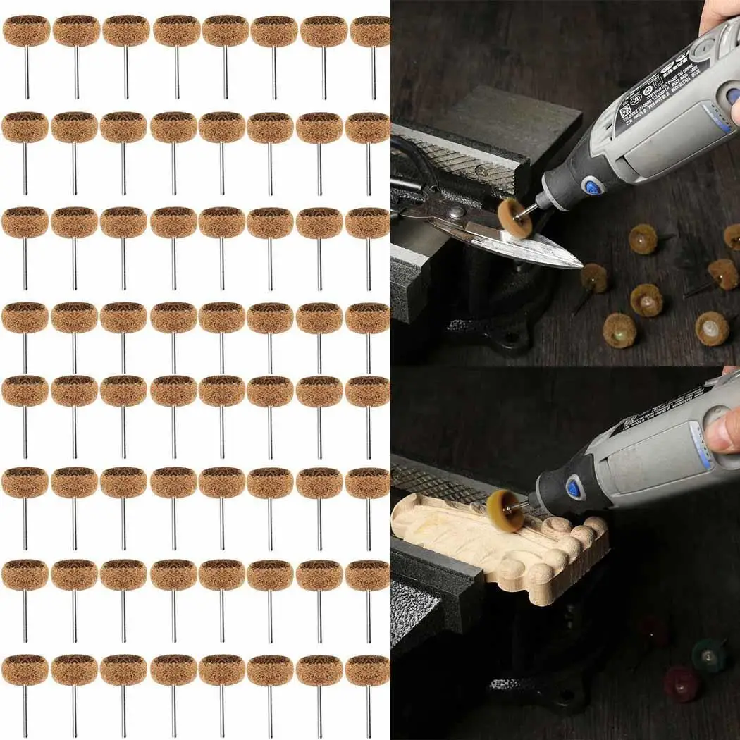 

Mix 1 4 Proxxon Abrasive 1 Set Wheels Brown Buffing 8inch Unisex Abrasive Wheels 5cm DY Casual For Polishing Grit 25mm