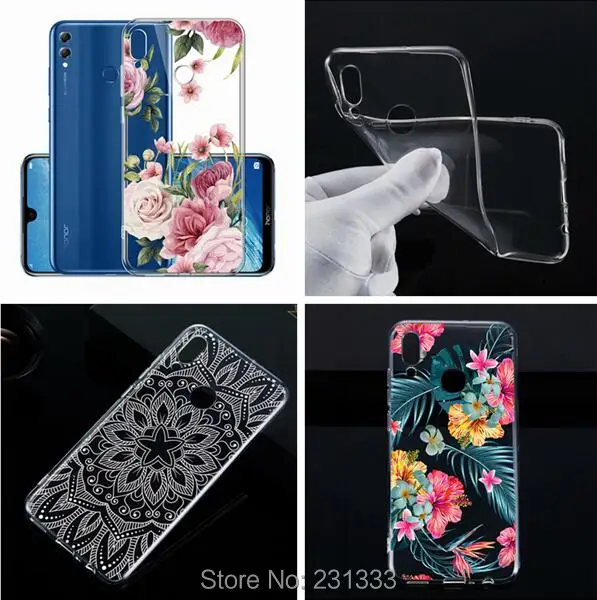 

C-ku Flower Mandala Lotus Soft TPU Case For Huawei P9 LITE 2017 P10 Y5 MATE 10 20 PRO P20 P30 Honor 6A 10 Skin Cover Luxury 1pcs