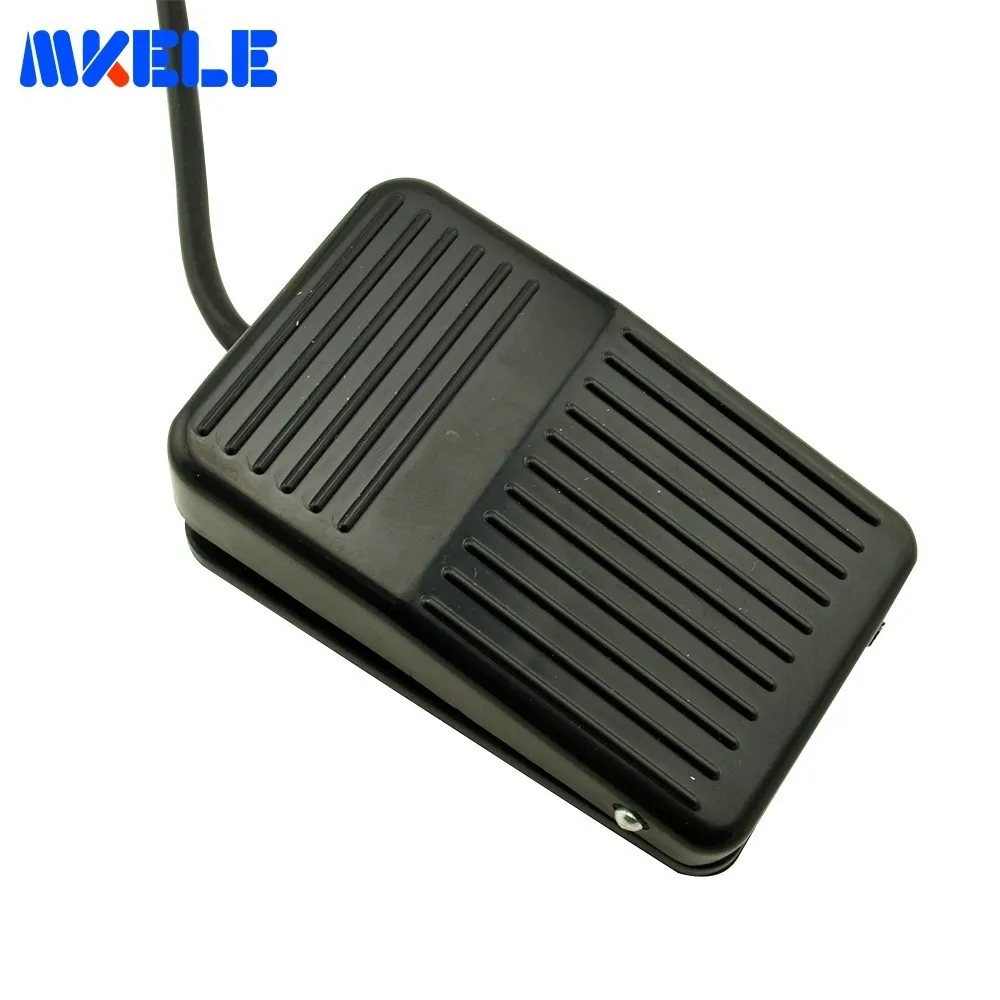 

Mini Size IMC Hot SPDT Nonslip Rubber Metal Industrial Momentary Electri Power Foot Pedal Switch Since Reset Limit Controller