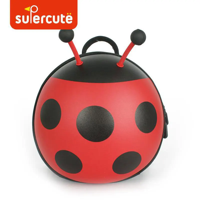 

2~4 Years Old Cute ladybug Backpack Little Kids Toddler Backpacks Traveling Outdoor for Kids Anti-lost Bag Light High Quality