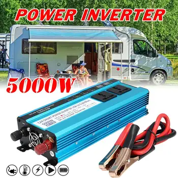 

Solar Power Car Inverter 5000W P eak DC 12/24/48V To AC 220V Modified Sine Wave Converter