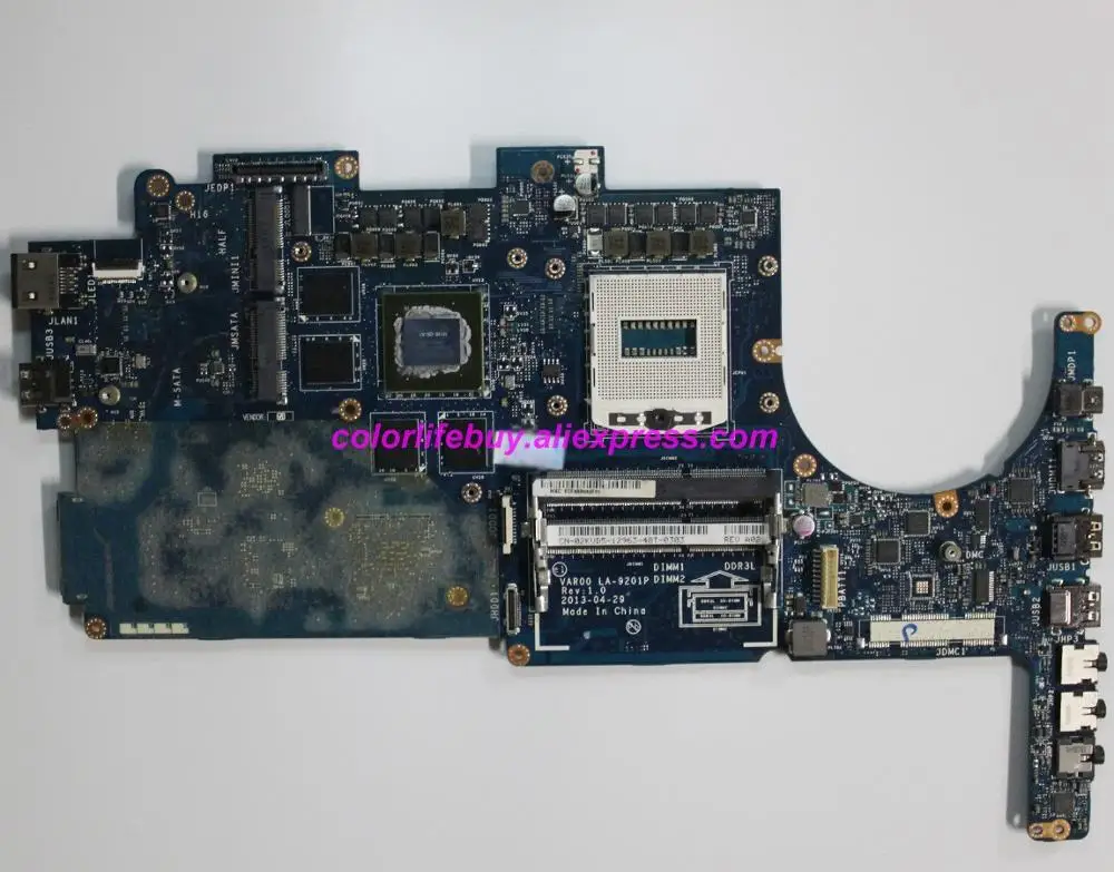 

Genuine 2KVD5 02KVD5 CN-02KVD5 VAR00 LA-9201P N14E-GE-A1 Laptop Motherboard Mainboard for Dell Alienware M14x R3 Notebook PC